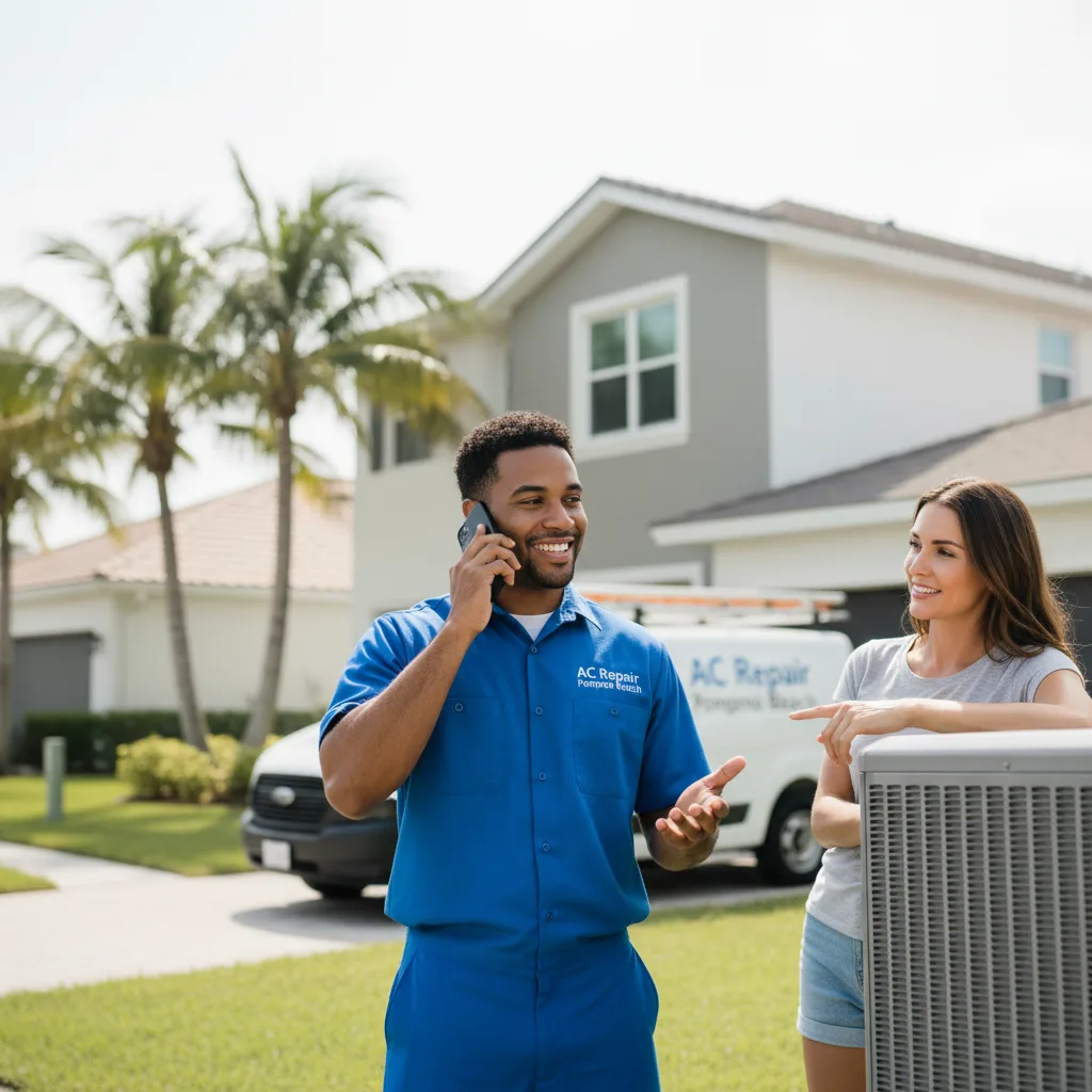 AC Repair Pompano Beach customer support in La Puente